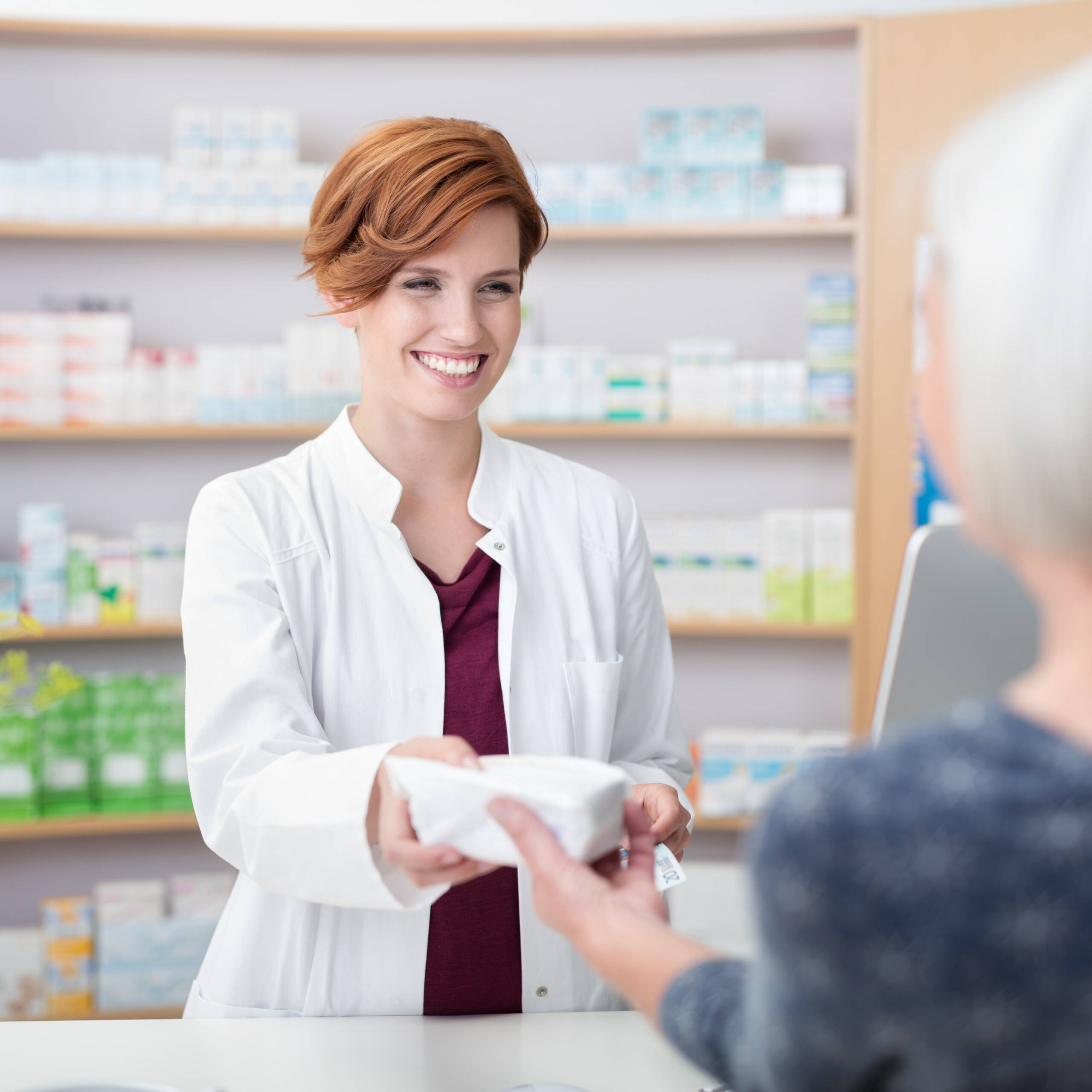 Beispielhafte Darstellung für dienstleistungsorientierte Nutzungen als Apotheke.